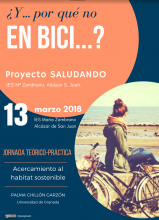 ¿Y por qué no en bici? Cartel 13 de marzo