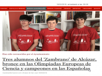 Reconocimiento del Ayuntamiento al equipo del Zambrano